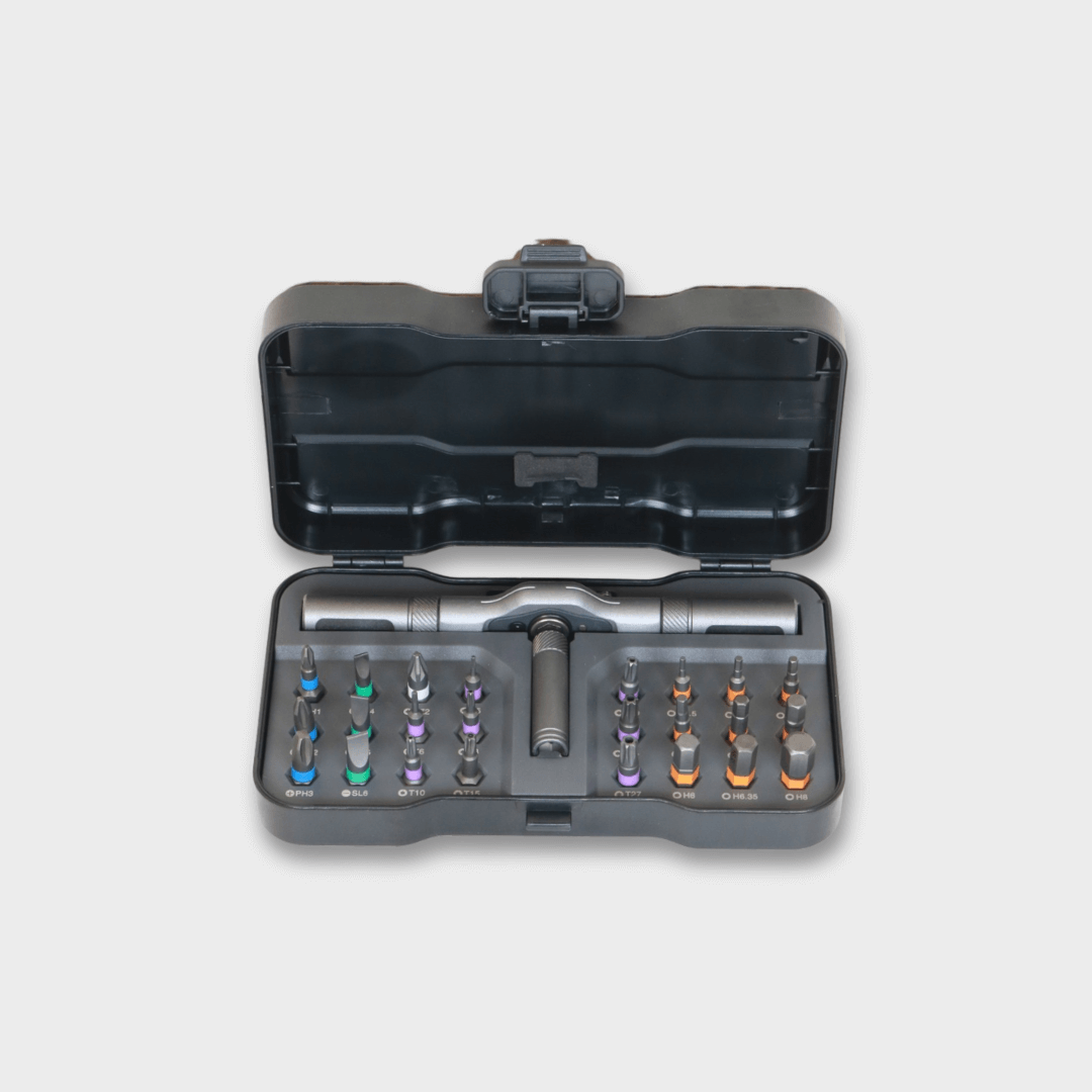 24-in-1 ratchet screwdriver set