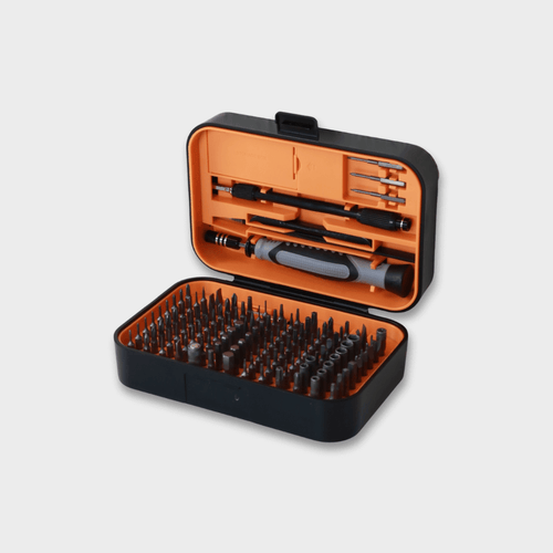 Precision screwdriver set bits tray
