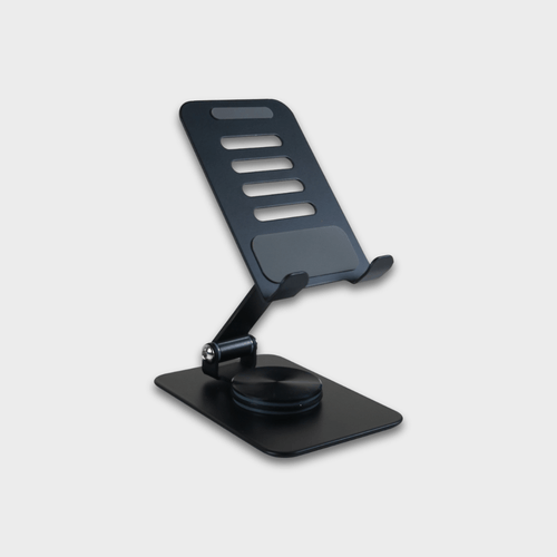 360 rotating phone stand in black